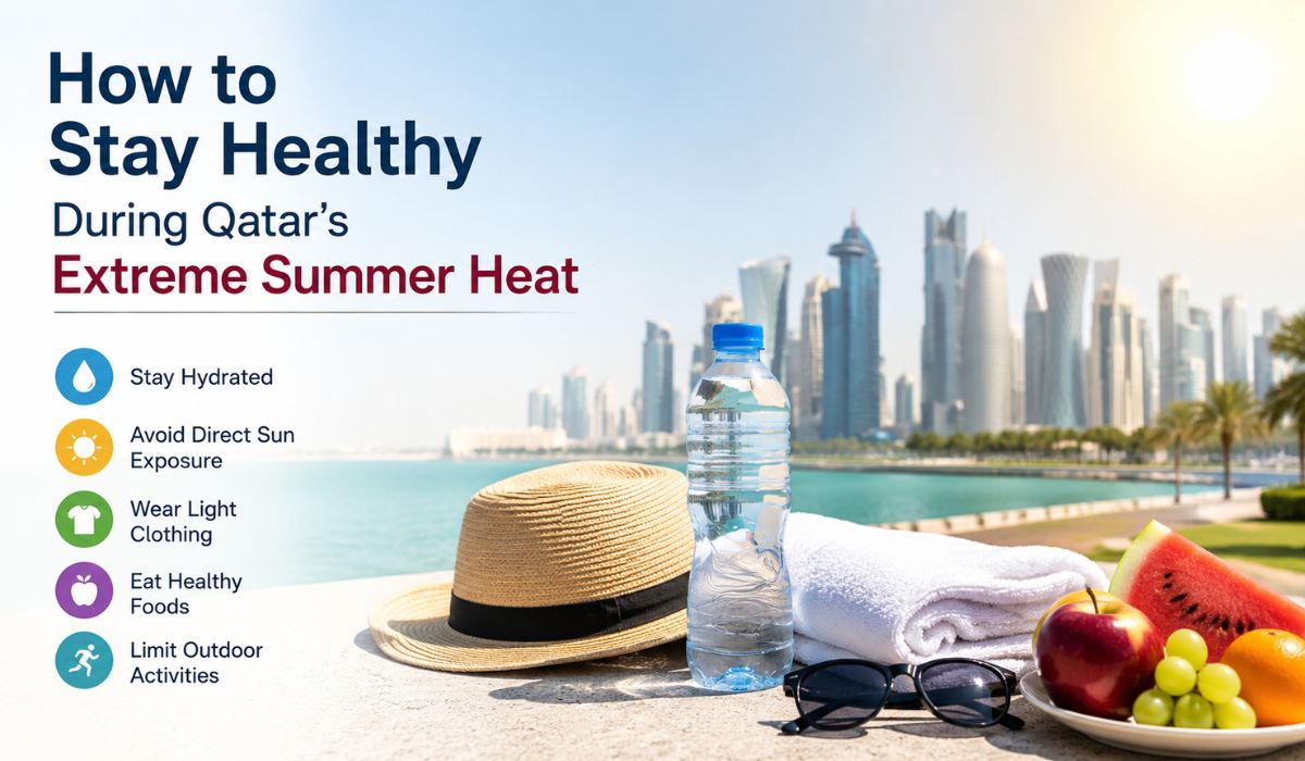 How to Stay Healthy During Qatar's Extreme Summer Heat